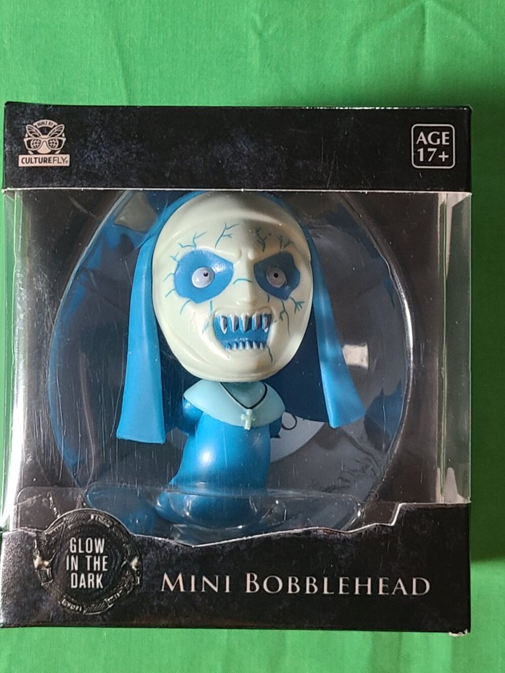 The Nun Mini Bobblehead Glow in The Dark New